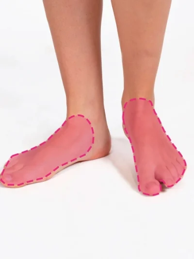 Depilação a laser de díodo nos pés femininos para remoção duradoura do pelo